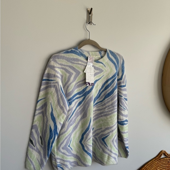 NWT betta made in Italy multi colour mohair/ alpaca blend size 2x jumper… - Picture 4 of 8